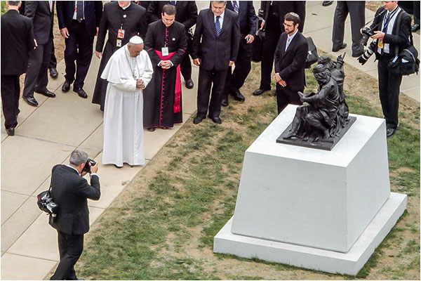 Pope Francis Visits Saint Joseph's University