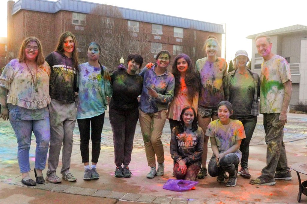 Celebrating Holi, an ancient Hindu festival of colors