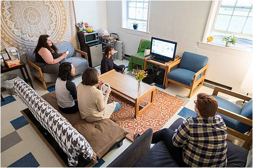 Residence Hall Room Suite Example