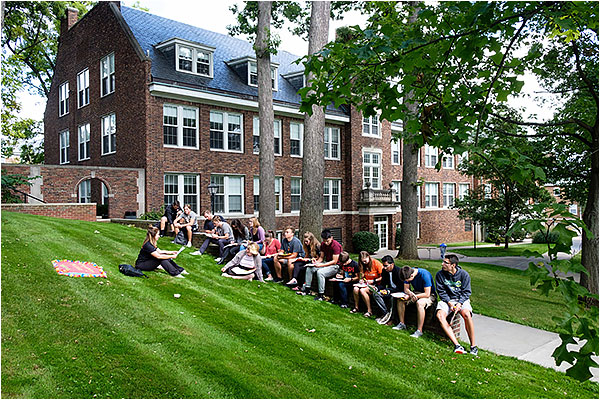 Class on the Quad