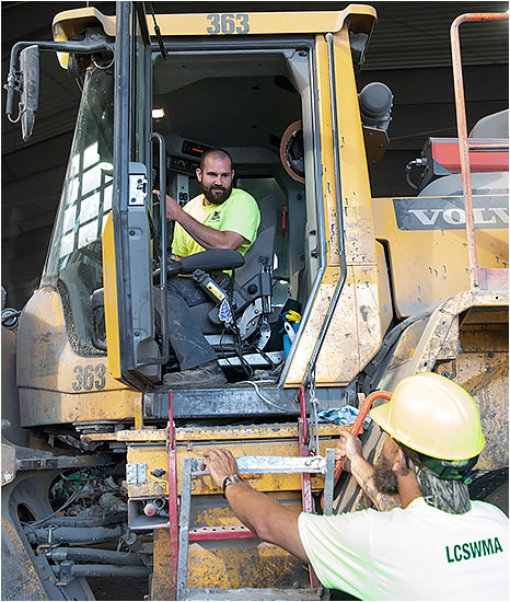 Meet a LCSWMA Heavy Equipment Operator