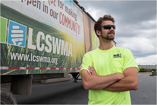 Meet a LCSWMA Truck Driver